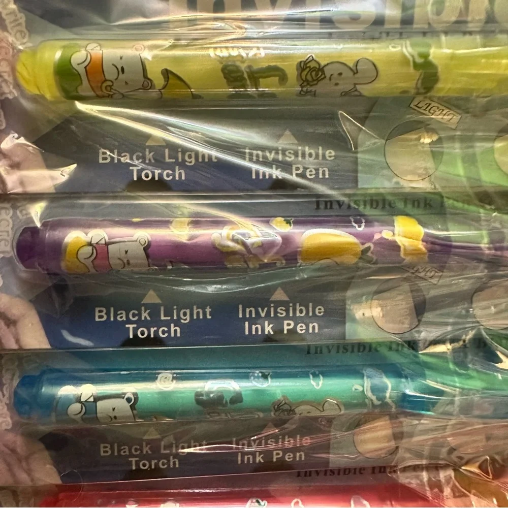 Invisible Ink Pen Set - Multicolor - Picture 5 of 5